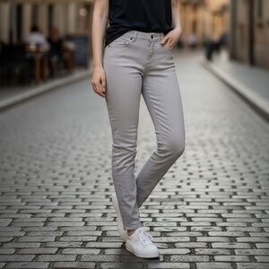 Michael Kors Gray Skinny Jeans size 4